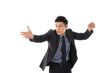 Business conductor man