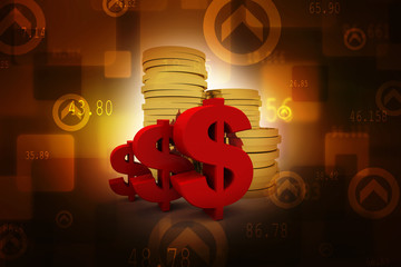 Stock market online business concept. business Graph 