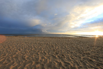 Sonnenschein am Strand von Koserow Usedom