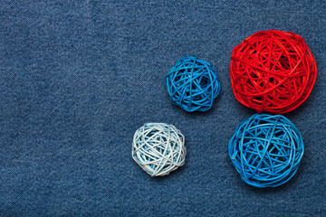 Romantic composition and space for text. Romantic love theme on