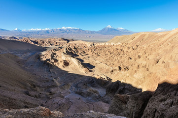 Fototapeta na wymiar Death Valley in the Atacama Desert, Chile