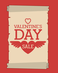 valentines day sale design 