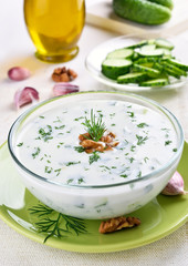 Bulgarian summer soup