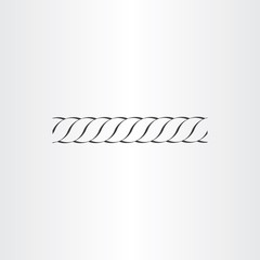 Fototapeta premium rope vector icon design