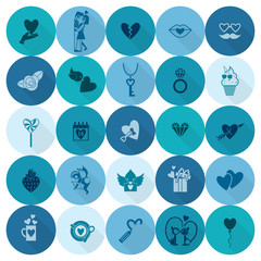 Happy Valentines Day Icons