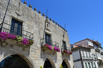 Fototapeta na wymiar Centre historique de Viana Do Castelo