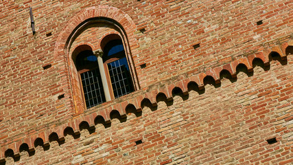 Old castle of Grinzane Cavour in Piedmont