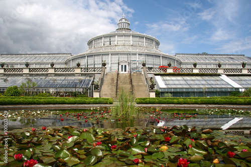 Botanisk Have Das Palmenhaus Im Botanischen Garten Von
