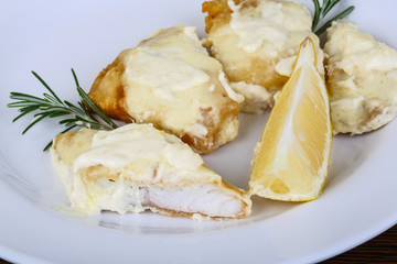 Baked perch
