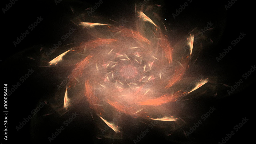 Poster Abstract swirly texture motion background seamless looping fractal 