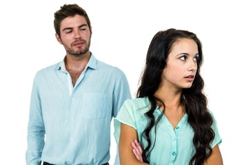 Couple having argument