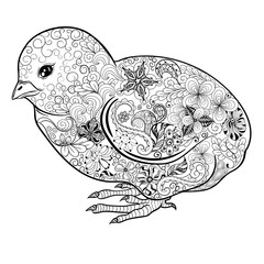 Chick doodle