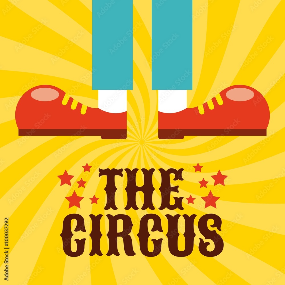 Poster the circus design