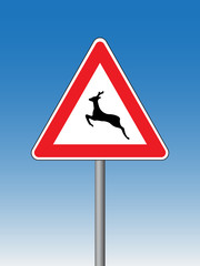 wild animals sign