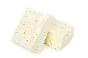 Deurstickers feta cheese © conzorb