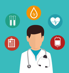 Medical healthcare graphic