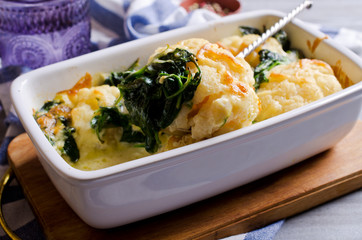 Casserole with vegetables