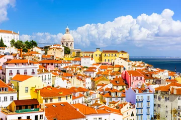 Muurstickers Lisbon, Portugal Old Town © SeanPavonePhoto