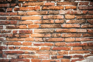 old red brick wall