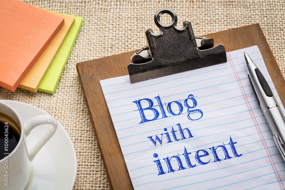 Canvas Prints blog with intent advice or reminder