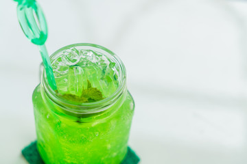 green apple soda