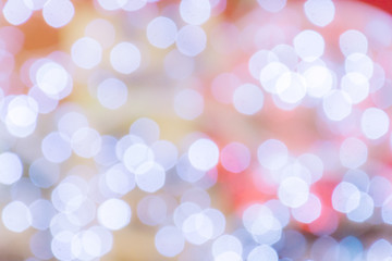 Multicolored defocused bokeh light for background or texture, us