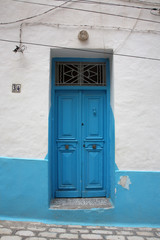 old houses in medina in Sousse, Tunisia 
