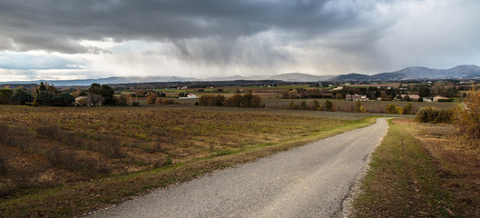 Pluie en drôme ardèche