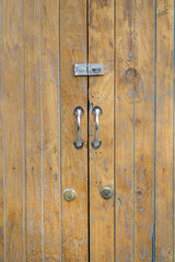 Wood door texture
