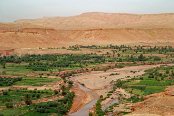 Asif Tidili-Fluss bei Ouarzazate, Südmarokko