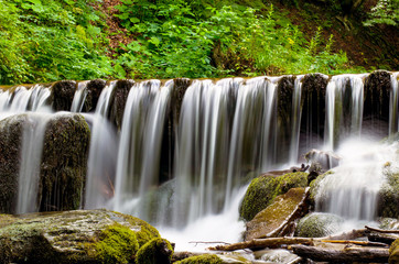 Obraz premium The Carpathian Waterfall Shypit