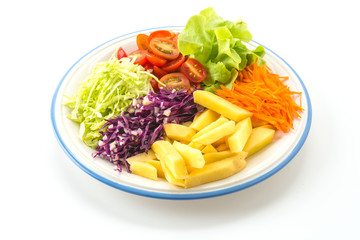 fresh vegetable salad