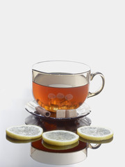 Cup with tea - still life