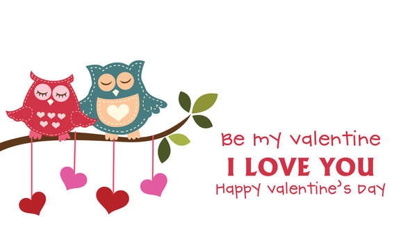 The Owl For valentine's Day
