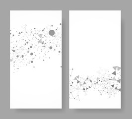 Abstract banners vector