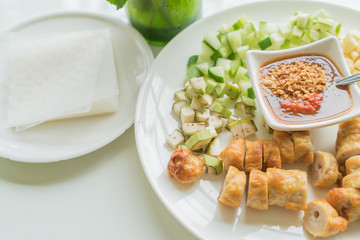 Vietnamese Meatball Wraps