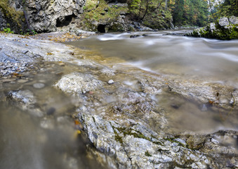 mountain stream in the Tatras