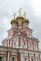 Fototapeta na wymiar Nizhny Novgorod, Russia. Church of Nativity, built in the 17th century