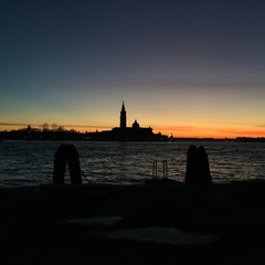 Venice at sunset