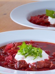 Borsch soup
