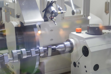 Finishing metal working on high precision grinding machine