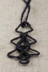 Abstract view of the Christmas decorations