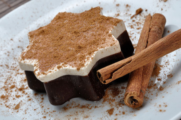 Cinnamon ice cream star