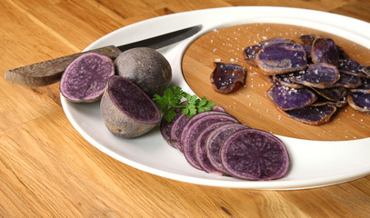 Pommes de terre "Bleue d'Artois"