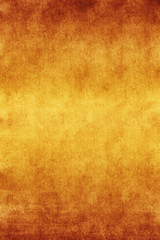 Yellow Brown Parchment Paper Textured Background