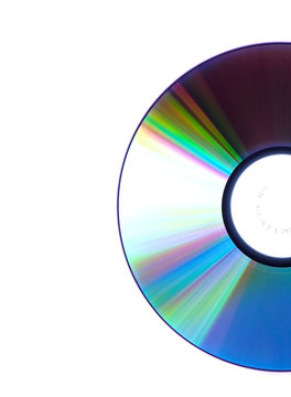 Blank CD glare half