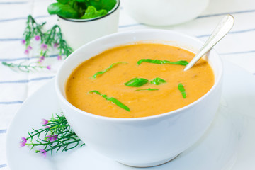 Vegetarian cream soup