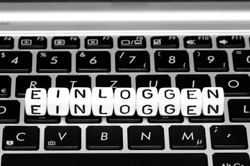 Einloggen am Computer