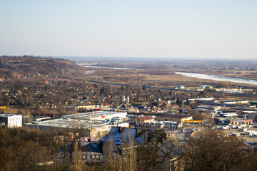 Panorama Sandomierza - Polska © Senatorek