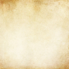 Vintage Tan Parchment Antique Paper Grunge Background
